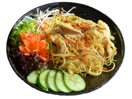 GEBRATENE NUDELN (Suesssauer Sauce)